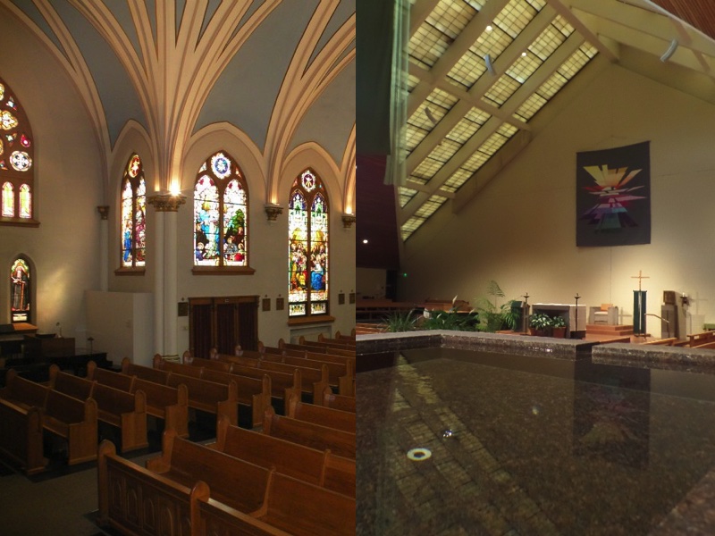 Pictures of St. Marys and Holy Family Churches